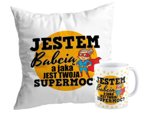 Zestaw Jestem Babcią, a jaka jest Twoja supermoc?
