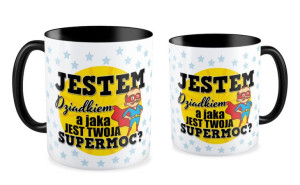Kubek dla Dziadka Jestem Dziadkiem a jaka jest Twoja Supermoc?