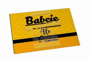 Magnes dla Babci - prawdziwej królowej