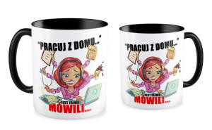Kubek "Pracuj z domu"