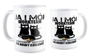 Kubek Jesteśmy gotowi na nowy czelendż