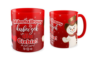 Kubek Mikołajkowy tylko dla Ciebie, bo jesteś super!