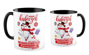 Kubek Świąteczny Własność najgrzeczniejszej dziewczynki na świecie