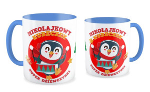 Kubek Mikołajkowy super dziewczynki