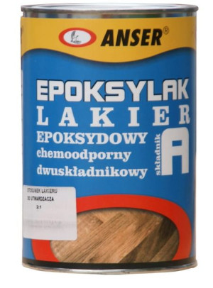 Lakier Epoksydowy 1L + utwardzacz 0,5l -A+B
