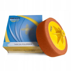 Gąbka Tarcza Polerska Sicco Tools Pomarańczowa M14