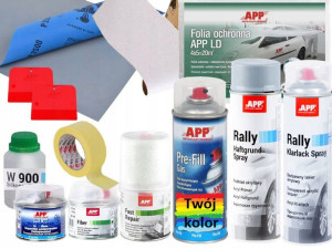 App Lakier Samochodowy Mega Zestaw + 2 Szpachle!!!