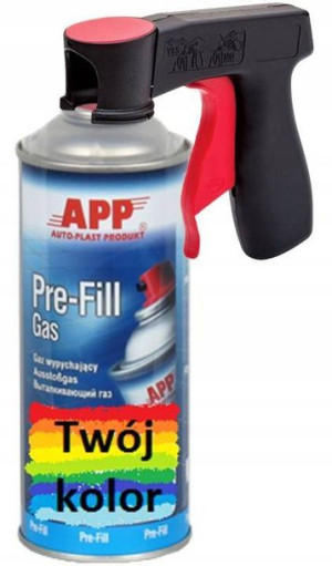 Lakier Samochodowy Spray Każdy Kolor App+pistolet