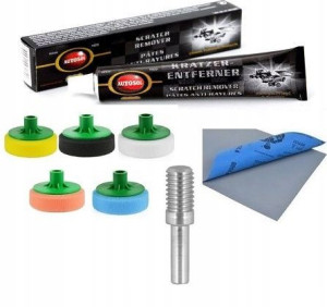 Polerowanie Regeneracja Lamp Plastików-mini Zestaw