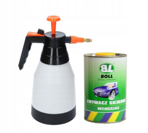 Zmywacz silikonowy Boll 1L+ Spryskiwacz 1L SICO