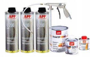 3x U200 + GRUNT EP + r-stop+ PISTOLET konserwacja