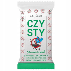 Czysty Chusteczki Do Usuwania Owadów 50 Szt