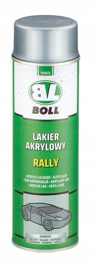 BOLL lakier akrylowy srebrny rally - spray