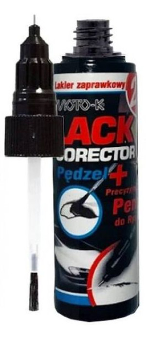 Akrylowy lakier zaprawka bezbarwny połysk 12ml