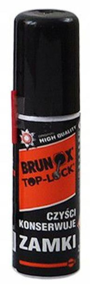BRUNOX Top Lock czyści smaruje zamek zawias 25ml