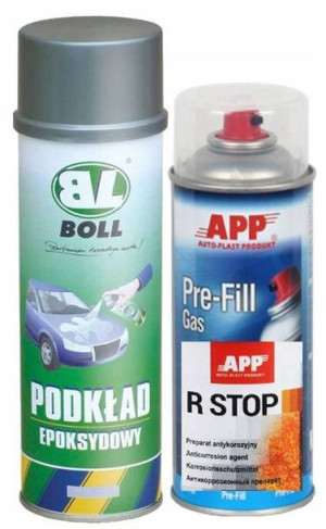 R-stop Na Rdzę Podkład Epoksydowy Spray Zestaw !!!