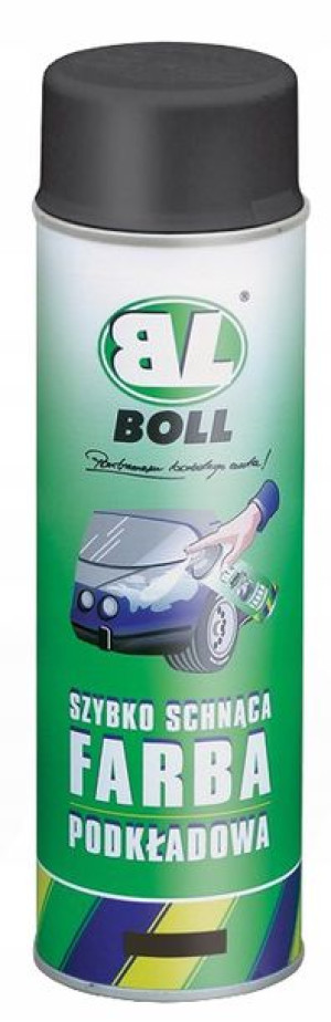 BOLL szybko schnąca farba podkładowa -spray czarna