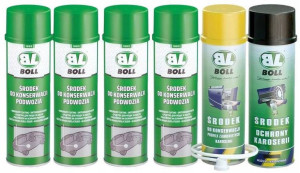 Kompletny zestaw do konserwacji podwozia spray