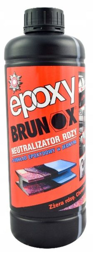 Podkład Neutralizator Rdzy 2w1 Brunox Epoxy 1l