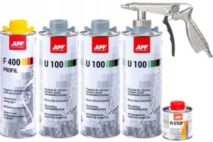 Nowość Hit 3x U100 R-stop +1x F400+pistolet Ntools