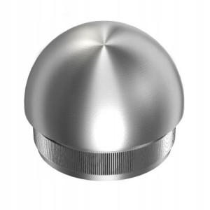 Zaślepka soczewkowa do rury Ø42,4 x 2,0 mm CE