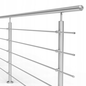 Balustrada nierdzewna 3 mb, 5 x Ø12 mm, Certyfikat