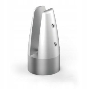 Uchwyt szkła od 6 do 8,75 mm, Aluminium, efekt INO