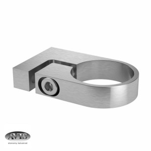 Mocowanie słupka Ø42,4 mm do ściany, stal nierdz