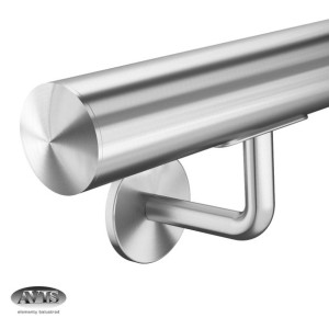Poręcz ścienna 250 cm, model 0111, stal nierdzewna