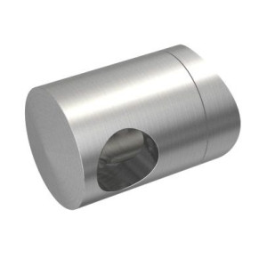Uchwyt przelotowy Ø12,0/42,4 mm, AISI 304, szlif.