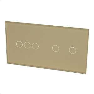 Touchme Panel Potrójny+podwójny Złoty Q Tm703702g