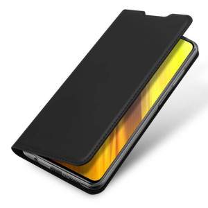 Etui XIAOMI POCO X3 PRO / POCO X3 NFC z klapką Dux Ducis skórzane Skin Leat