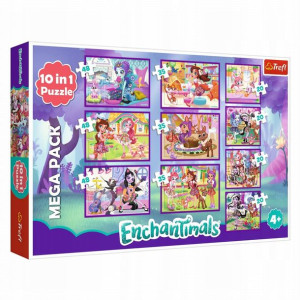 G209 Puzzle 10w1 Przygody Enchantimals TREFL