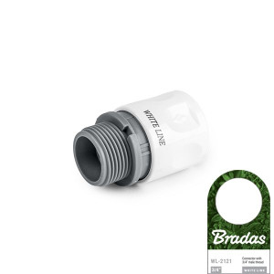 Szybkozłączka 3/4" GZ BIAŁA WHITE LINE
