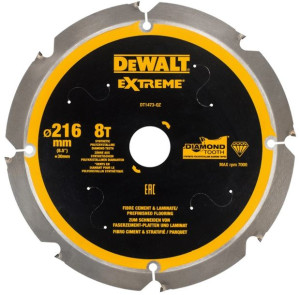 Tarcza widiowa 216x30mm widia EXTREME DeWalt