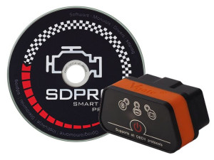 Interfejs ELM327 OBDII iCar2 iPhone Bluetooth 4.0 + polski program diagnost