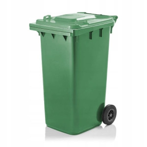 Kosz na śmieci pojemnik na odpady śmietnik 240L