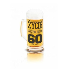 Kufel Bez Opakowania Życie Zaczyna Się Po 60 500ml