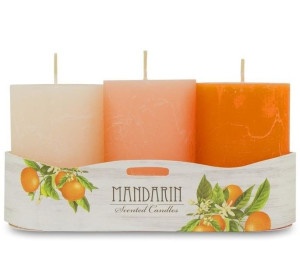Pl Pomarańcz Orange Świeca 3 Pack Zapachowa