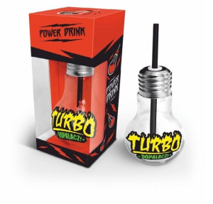 POWER DRINK - szklanka żarówka 400ml Turbo dopalacz
