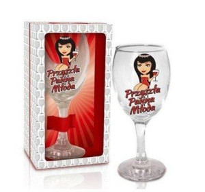 Kieliszek do wina 220 ml przyszła panna młoda