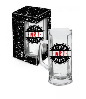 Kufel Do Piwa 500 Ml Napis Super Facet