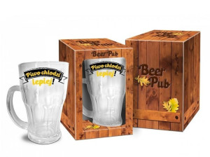 Kufel do Piwa 480 ml Piwo chłodzi lepiej