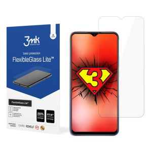 Niepękające szkło hybrydowe na Xiaomi Redmi 9 Prime - 3mk FlexibleGlass Lit