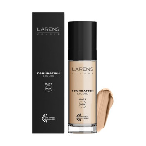 Larens Colour Liquid Foundation MATT 02M Ciepły medium 02. Podkład pielęgna