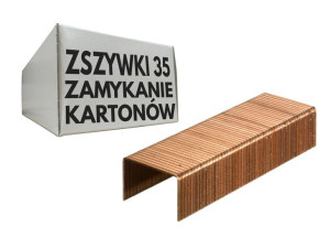 Zszywki Do Zamykania Kartonów 5/8-35/15mm 2,4tys