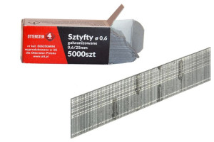 SZTYFTY GWOŹDZIKI bez łebka 0,6/25mm galw-5tys
