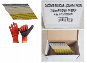 Gwoździe taśma papier 2,8x55 miniOPAK 500 szt OCYNK