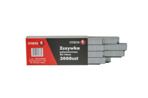 Zszywki tapicerskie do takera 80/6mm 3tys 4PRO