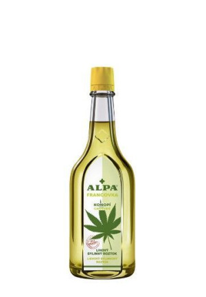 Alpa Francovka konopna z konopi 160ml masaż bóle